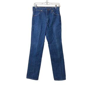 Wrangler Vintage Jeans Men 28x33 Made USA 936DEN Cowboy Cut Slim Fit Retro Rodeo
